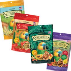 Lafeber NutriBerries Complete Parrot Food Pack of 4