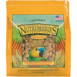 Lafeber NutriBerries Garden Veggie 1.36kg Complete Parrot Food